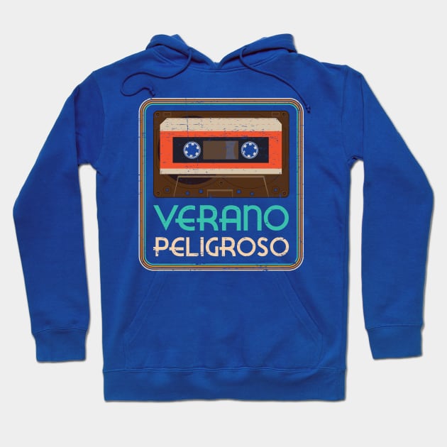 Verano Peligroso - vintage design Hoodie by verde